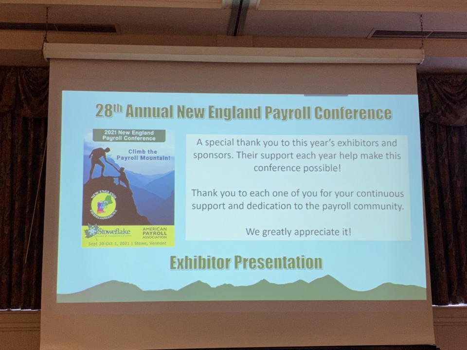 New England Payroll Conference Photo Gallery